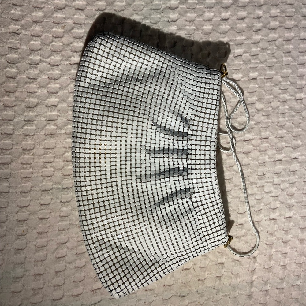 Elegant White and Black Mini Bag